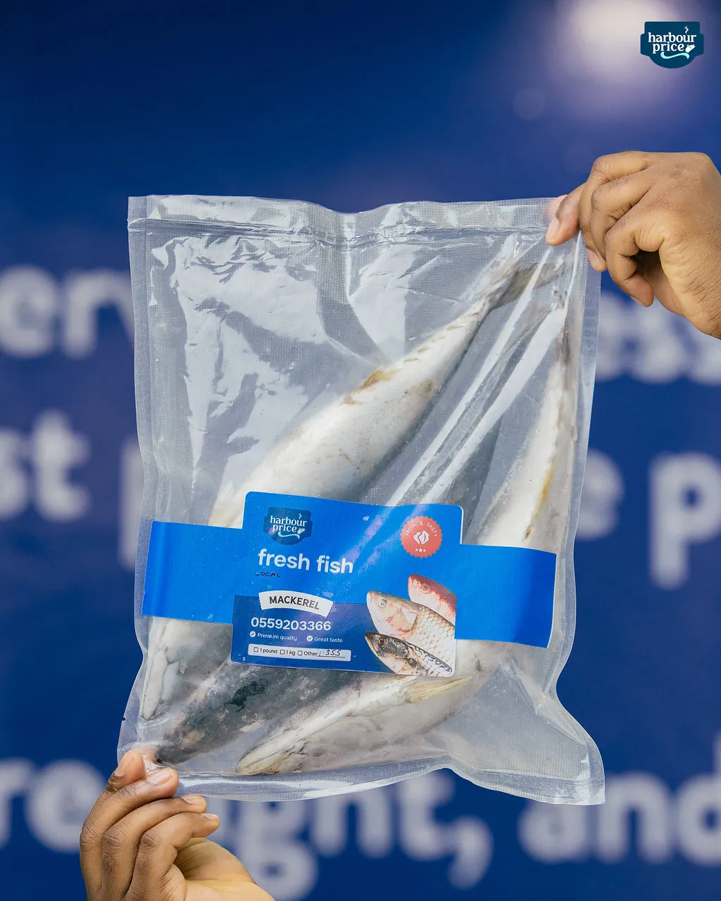 Herrings, whole, 2 kg bag