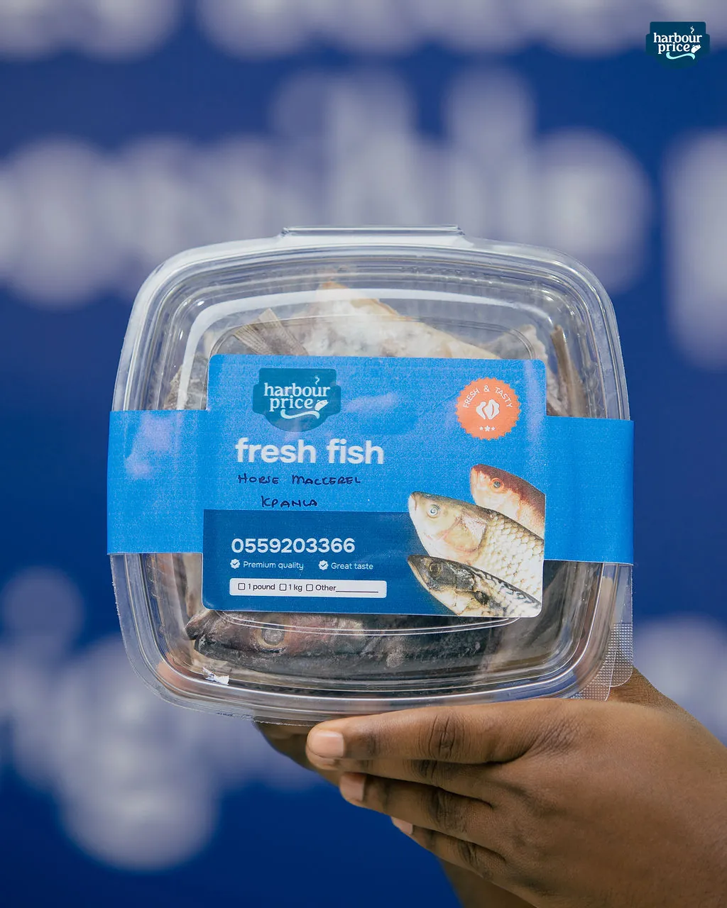 Cassava fish, cleaned, 1 kg pack